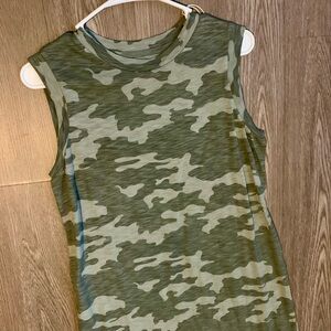 New Universal Thread Camo Maxi Sleeveless Dress